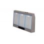 شفاط انديست، 90 سم، فضي - ISLK 96 LS X