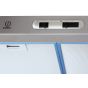 شفاط انديست، 90 سم، فضي - ISLK 96 LS X
