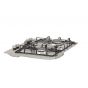 Ariston Built-In Gas Hob, 4 Burners, Stainless Steel, 60 cm - PCN 642 IX/A