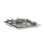 Ariston Built-In Gas Hob, 4 Burners, Stainless Steel, 60 cm - PCN 642 IX/A