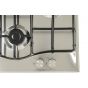 Ariston Built-In Gas Hob, 4 Burners, Stainless Steel, 60 cm - PCN 642 IX/A