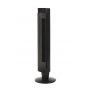 Tornado Tower Fan with Remote Control, Black - TTF-65