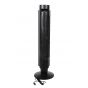 Tornado Tower Fan with Remote Control, Black - TTF-65