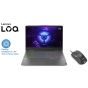 لاب توب العاب لينوفو ال او كيو، انتل كور i7-13620H، سعة 512 جيجا SSD M.2 2242 PCIe Gen4-4، رام 16 جيجا، شاشة 15.6 بوصة FHD، بمعدل تحديث 144 هرتز، كارت شاشة انفيديا جي فورس RTX 4050 سعة 6 جيجا GDDR6، فري دوس - رمادي مع ماوس هدية