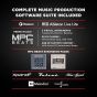 M-Audio Keystation 61 MK3 Keyboard Controller- Black and White