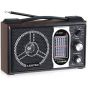 Leotec Radio, Black and Brown - LT-2008
