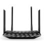TP-Link Archer C6 Wireless Router, Black - AC1200
