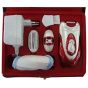 Kemei Recharable Epilator for women, Red - KM-1888
