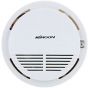 Kkmoon Smoke-gas stanalone Sensor Alarm with free battery 9v- White 