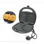 Sokany Electric Waffle Maker, 750 Watt, Black - SK-122