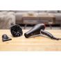 Solac Expert Hair Dryer with Attachments, 2200 watt, 3 Temperatures, black - SP7151
