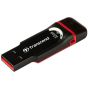 Transcend JetFlash 340 Dual USB Flash Drive, 32GB - Black Red