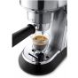 DeLonghi Dedica Pump Espresso and Coffee Machine, Silver - Ec.685.M