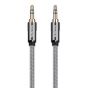 Dausen 3.5mm Hi-Fi AUX Cable, Grey - TR-CA018GY