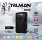 Truman TM iWatch Mini 4K UHD  Satellite Receiver- Black