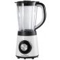 Tornado Blender with Chopper and Grinder, 1.5 Liters, 600 Watt, Black and White- TBL-500W