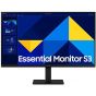 Samsung Essential S3 27 Inch FHD IPS Monitor, 100Hz, Black - ‎LS27D302GAUXEN