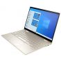 HP Envy X360 13M-BD0063dx Laptop, Intel i5-1135G7, 13.3 Inch, 256 SSD, 8 GB Ram, Intel Iris XE Graphics, Windows 10 - Pale Gold