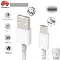كابل شحن هواوي من فئة C إلى USB فئة A، بطول 1 متر، ابيض - CP51
