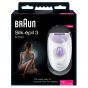 Braun Silk-épil 3 Epilator for Women, Violet and White - SE3170