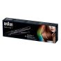 Braun Satin Hair 7 SensoCare Hair Straightener, Black - ST780