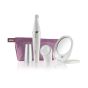 Braun Face Epilator and Cleaning Brush For Women, White - SE830