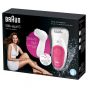 Braun Silk-epil 5 Wet And Dry Epilator For Women, With Three Extras - SE5539
