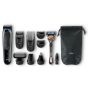 Braun Multi Grooming Kit 9-in-1 Trimmer with Gillette Fusion ProGlide Razor, Black - MGK3080