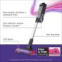 Black + Decker Summit Series Select Bagless Stick Vacuum Cleaner, 86W, Black - BHFEA640WP