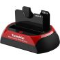 Tccmebius Hard Drive Docking Station, Black and Red - TCC-S868-UK