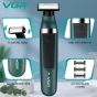 VGR Hair Shaver, Dry, Green - V-393