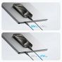 كابل USB-C  انكر 2 في 1، 1.2 متر، اسود - A8895H11