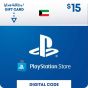 PlayStation PSN Card, 15 USD - Kuwait Store (Physical Card)
