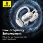 Baseus Eli Sport 1 Blanco Wireless Open Earbuds, White - A00064400221-00
