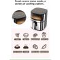 Sokany Digital Air Fryer, ‎8 Liters, 2000 Watt, Black and Silver - SK-10045