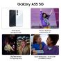 Samsung Galaxy A55, 256GB, 8GB, 5G, Dual SIM -  Ice Blue