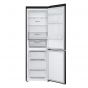 LG No-Frost Bottom Freezer Refrigerator, 344 Liters, Inverter, Black - GWB489FS6W