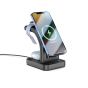 Majentik 5 in 1 Wireless Charger, 15 Watt, Black - MW-11