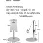 Aluminum Mobile Stand - Black