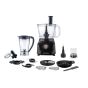 Arion Food Processor, 1500 Watt, Black - AR-8821 B