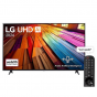 شاشة تلفزيون سمارت ال جي 55 بوصة LED، دقة 4K UHD، بريسيفر داخلي - 55UT80006LB