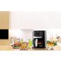 Black + Decker Aro Fry Digital Air Fryer, 4.5 Liters, 1500 Watt, Black- AF4500