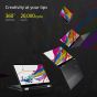 لاب توب اسوس فيفو بوك TP470EA-EC007W، انتل كور i7-1165G7، شاشة 14 بوصة FHD، ذاكرة 512 جيجا SSD، رام 8 جيجا، كارت شاشة انتل UHD جرافيكس، ويندوز 11 - اسود