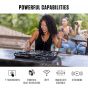 Numark Mixstream Pro Plus Wired and Wireless Standalone DJ Controller - Black