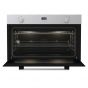 Gorenje Built-in Gas Oven with Grill, 90 Cm, 88 Liters, Timer, Black and Silver - BOG9832E01X