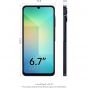 Samsung Galaxy A06, 128GB, 6GB, 4G LTE, Dual SIM- Black with Samsung USB-C Wall Charger, 25 Watt, Black - EP-T2510NBEGWW