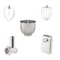 Rafal 3 In 1 Multifunctional Meat Mincer with Stand Mixer and Blender, 10 Liters, 2200 Watts, Rose Gold - RA0540