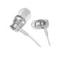 Joyroom Wired In Ear Earphones with Built-in Microphone, White and Silver - JR-EL122