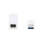 Manhattan USB 3.0 to Ethernet Adapter - White