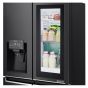 LG No Frost Refrigerator with Inverter Motor, 426 Liters, Black - GC-X22FTQKL